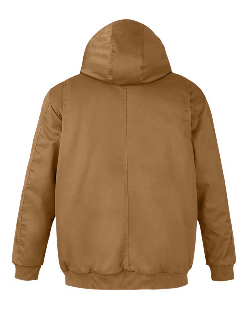Harriton Unisex ClimaBloc® Heavyweight Hooded Full-Zip Jacket - Image 11