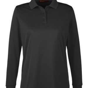 Alternative view of Harriton Women's Advantage Snag Protection Plus IL Long Sleeve Polo