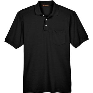 Alternative view of Harriton Men's Easy Blend™ Polo with Pocket