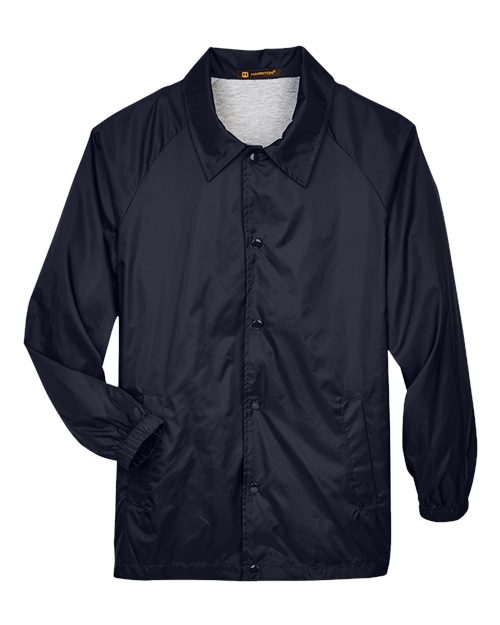 Harriton Unisex Nylon Staff Jacket - Image 3