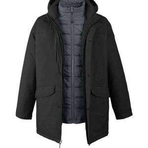Alternative view of CORE365 Men's Inspire 3-in-1 Jacket with Insulated Liner