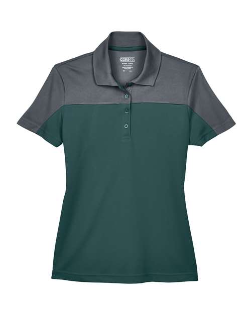 CORE365 Women's Balance Colorblock Performance Piqué Polo - Image 6
