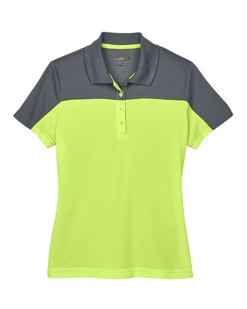 CORE365 Women's Balance Colorblock Performance Piqué Polo - Image 7