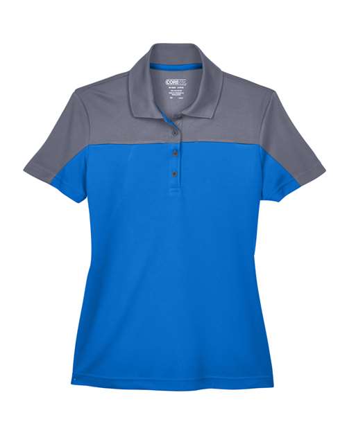 CORE365 Women's Balance Colorblock Performance Piqué Polo - Image 8