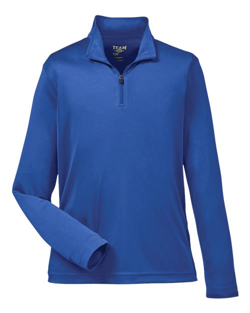 Team 365 Youth Zone Performance Quarter-Zip Pullover - Image 7