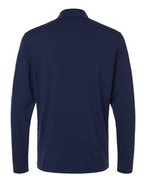 Adidas Men's Textured Stripe Quarter-Zip Pullover - Image 6