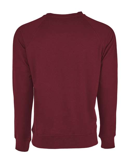 Next Level Unisex Laguna Raglan Crewneck Sweatshirt - Image 11