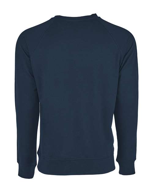 Next Level Unisex Laguna Raglan Crewneck Sweatshirt - Image 12