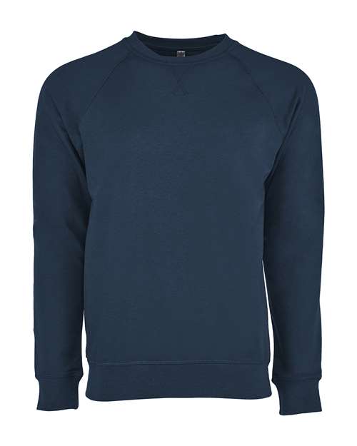 Next Level Unisex Laguna Raglan Crewneck Sweatshirt - Image 4