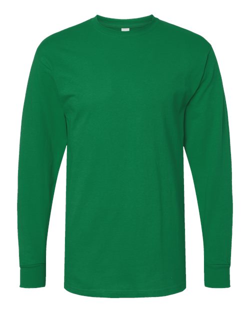 M&O Unisex Gold Soft Touch Long Sleeve T-Shirt - Image 10