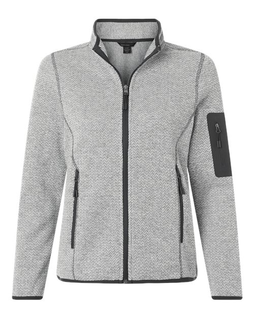 North End Women's Jasper Full-Zip Fleece Jacket - Image 4