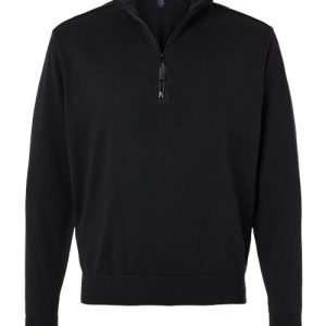 Alternative view of Devon & Jones Men's New Classics Quarter-Zip Sweater