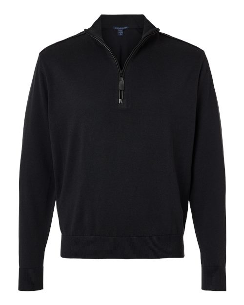 Devon & Jones Men's New Classics Quarter-Zip Sweater - Image 2