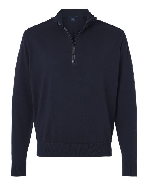 Devon & Jones Men's New Classics Quarter-Zip Sweater - Image 4