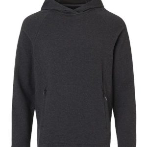 Alternative view of North End Men's Spirit Textured Hooded Pullover