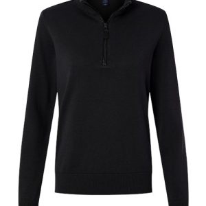 Alternative view of Devon & Jones Women's New Classics Quarter-Zip Sweater