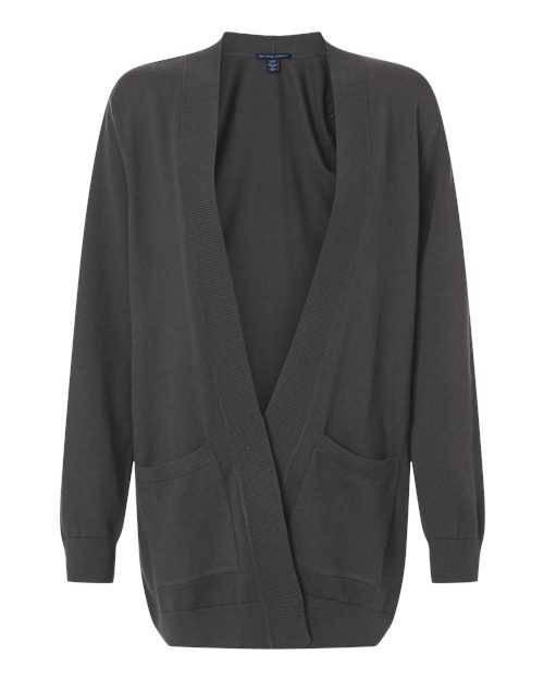 Devon & Jones Women's New Classics Open Cardigan Sweater - Image 3