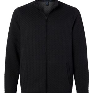 Alternative view of Devon & Jones Men's Berkeley Textured Full-Zip Jacket