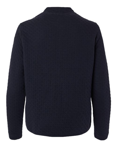 Devon & Jones Women's Berkeley Textured Full-Zip Jacket - Image 7