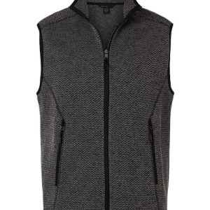 Alternative view of North End Men's Jasper Jacquard Fleece Vest