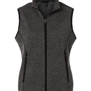 Alternative view of North End Women's Jasper Jacquard Fleece Vest