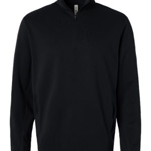 Alternative view of Team 365 Unisex Squad Cadet Quarter-Zip Tech Fleece Pullover