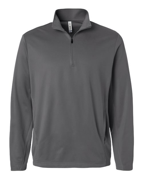 Team 365 Unisex Squad Cadet Quarter-Zip Tech Fleece Pullover - Image 7