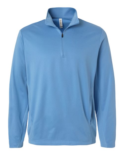 Team 365 Unisex Squad Cadet Quarter-Zip Tech Fleece Pullover - Image 8