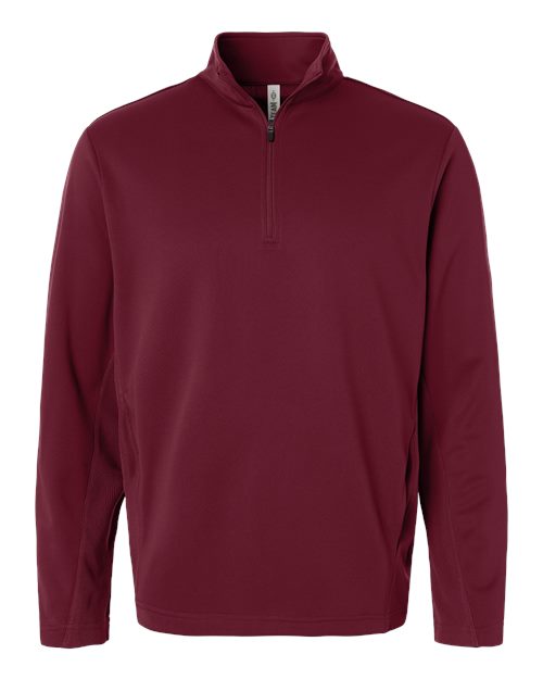 Team 365 Unisex Squad Cadet Quarter-Zip Tech Fleece Pullover - Image 9
