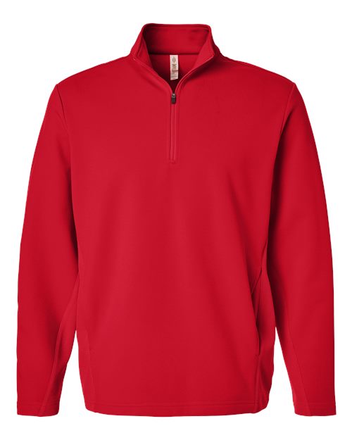 Team 365 Unisex Squad Cadet Quarter-Zip Tech Fleece Pullover - Image 12