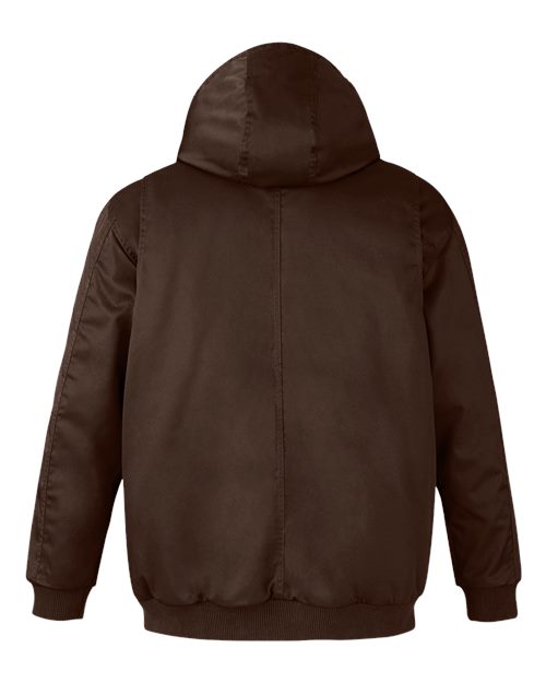 Harriton Unisex ClimaBloc® Heavyweight Hooded Full-Zip Jacket - Image 9