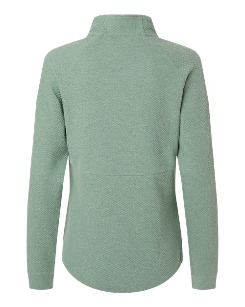 North End Women's Spirit Textured Quarter-Zip Pullover - Image 11