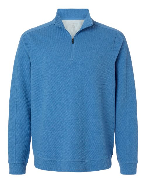 North End Men's Spirit Textured Quarter-Zip Pullover - Image 4