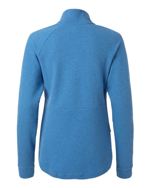 North End Women's Spirit Textured Quarter-Zip Pullover - Image 9