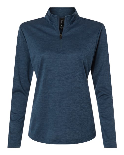 AllPro Women's Pro-Lock Performance Mélange Quarter-Zip Pullover - Image 3