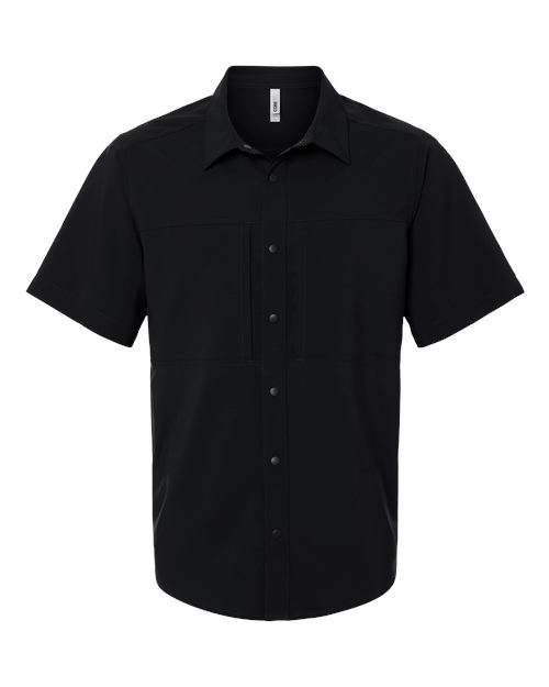 CORE365 Men's UltraUVP Shoreline Short Sleeve Staff Shirt - Image 2