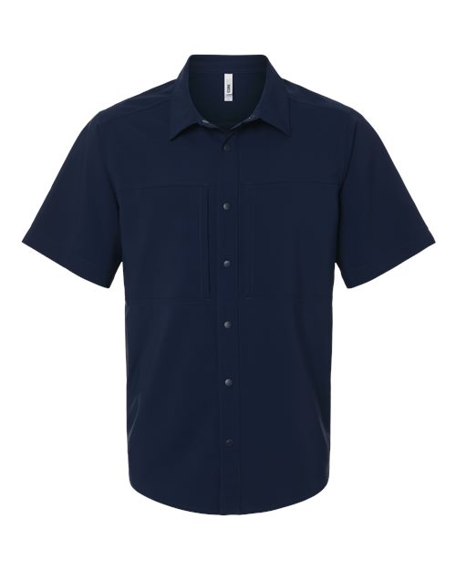 CORE365 Men's UltraUVP Shoreline Short Sleeve Staff Shirt - Image 3