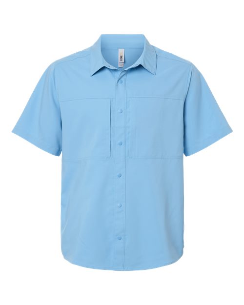 CORE365 Men's UltraUVP Shoreline Short Sleeve Staff Shirt - Image 4