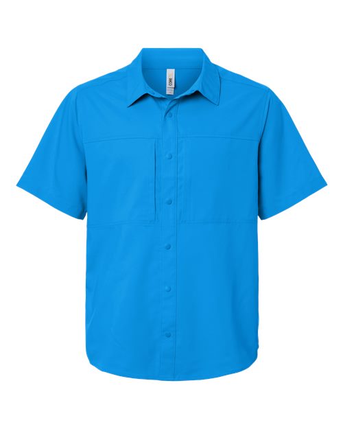 CORE365 Men's UltraUVP Shoreline Short Sleeve Staff Shirt - Image 5