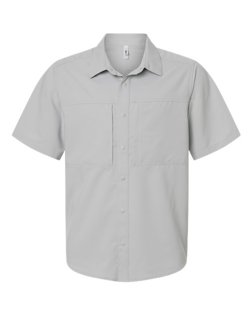 CORE365 Men's UltraUVP Shoreline Short Sleeve Staff Shirt - Image 7