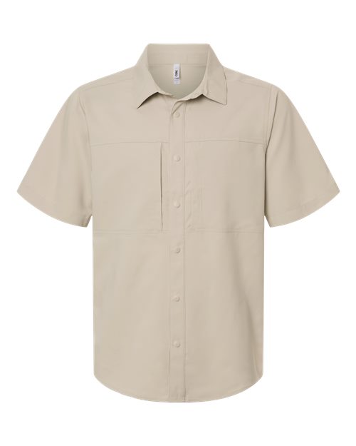 CORE365 Men's UltraUVP Shoreline Short Sleeve Staff Shirt - Image 8