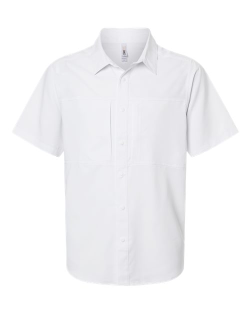 CORE365 Men's UltraUVP Shoreline Short Sleeve Staff Shirt - Image 9