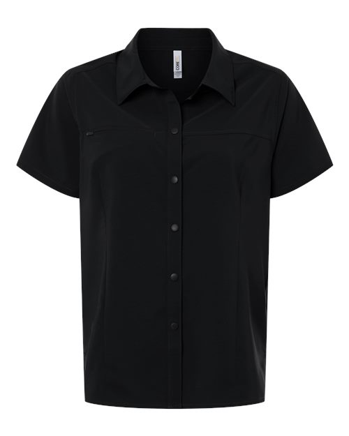 CORE365 Women's UltraUVP Shoreline Short Sleeve Staff Shirt - Image 2