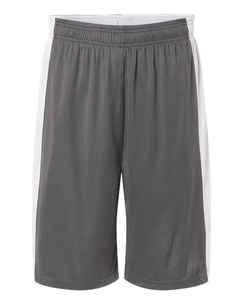 Team 365 Unisex Zone Performance Reversible Shorts - Image 4