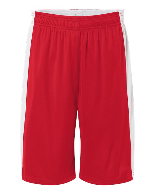 Team 365 Unisex Zone Performance Reversible Shorts - Image 5