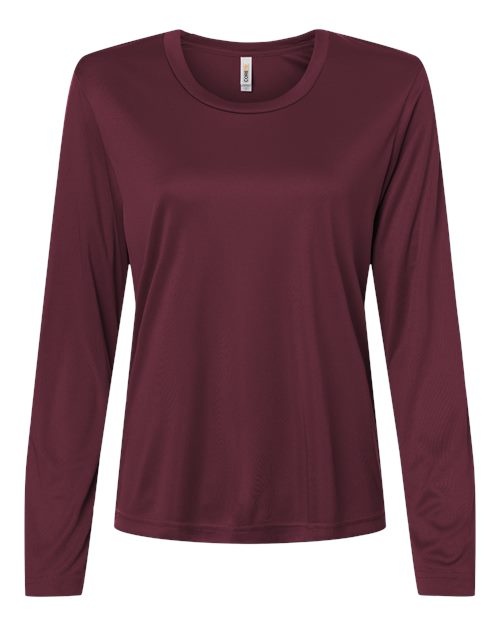 CORE365 Women's Capital Performance Long Sleeve T-Shirt - Image 4