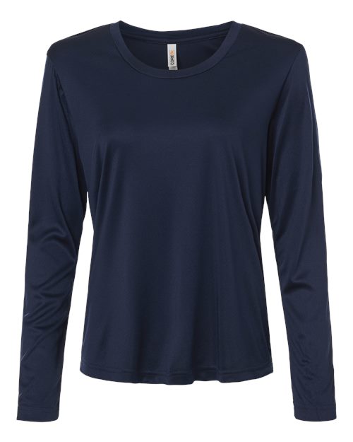 CORE365 Women's Capital Performance Long Sleeve T-Shirt - Image 6