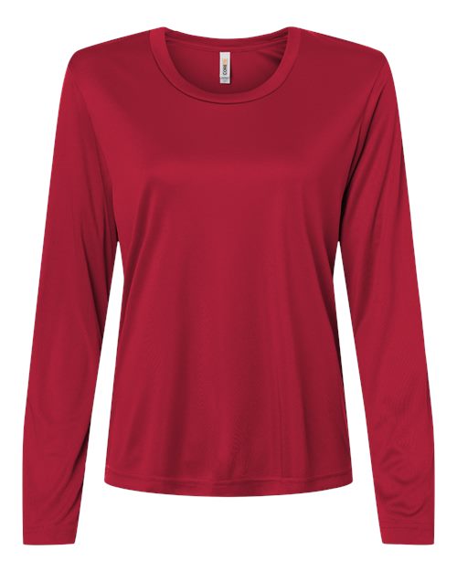 CORE365 Women's Capital Performance Long Sleeve T-Shirt - Image 7