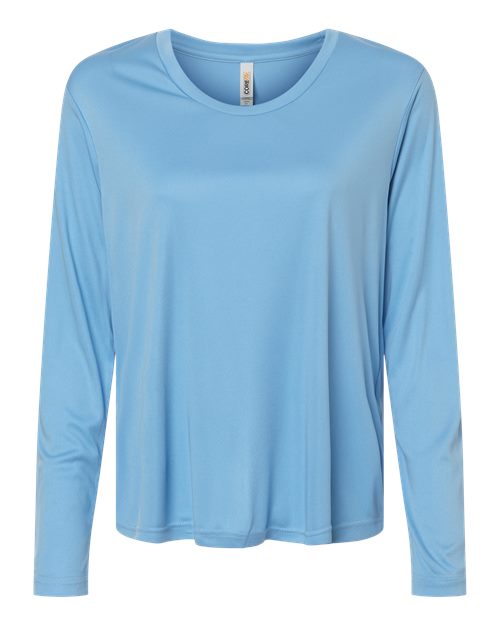 CORE365 Women's Capital Performance Long Sleeve T-Shirt - Image 8