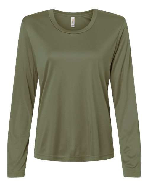 CORE365 Women's Capital Performance Long Sleeve T-Shirt - Image 10